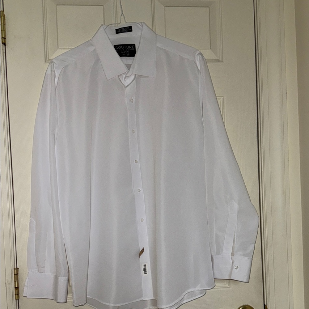White Men's Dress Shirt